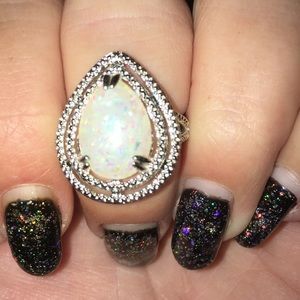 Faux Opal Ring